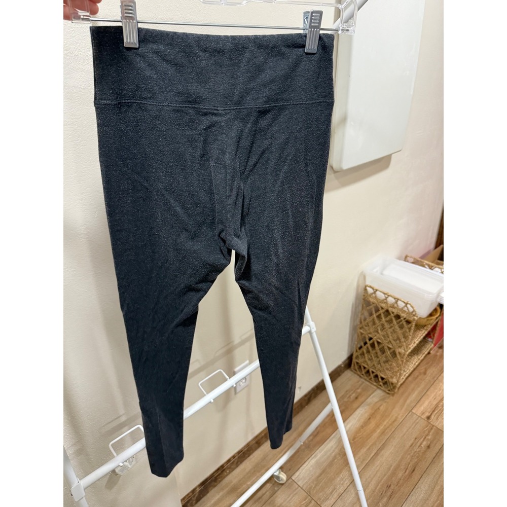 Wild Fable Womens High Waisted Leggings Charcoal Gray Heather Cotton Blend XS - Picture 2 of 4